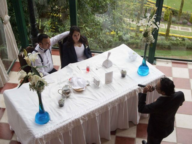 La boda de Javier y Karen en Isidro Fabela, Estado México 21