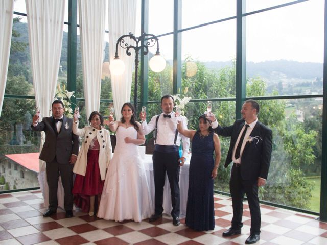 La boda de Javier y Karen en Isidro Fabela, Estado México 35
