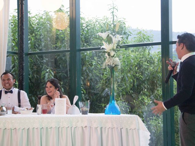 La boda de Javier y Karen en Isidro Fabela, Estado México 50
