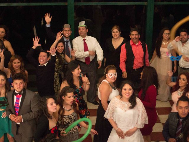 La boda de Javier y Karen en Isidro Fabela, Estado México 75