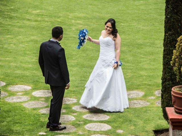 La boda de Javier y Karen en Isidro Fabela, Estado México 145