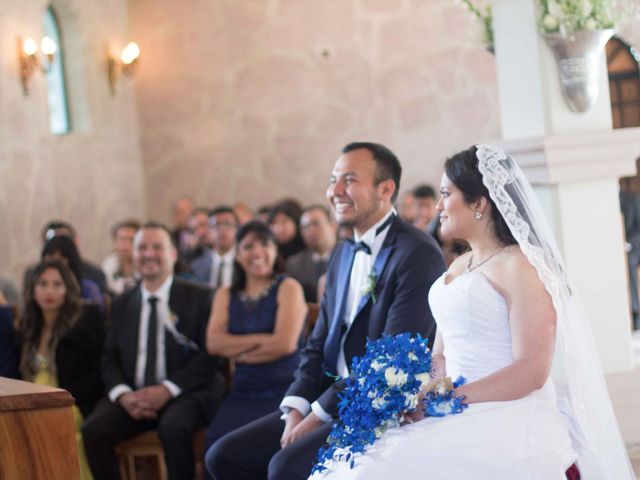 La boda de Javier y Karen en Isidro Fabela, Estado México 197
