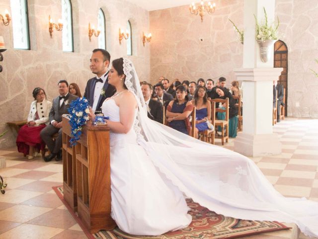 La boda de Javier y Karen en Isidro Fabela, Estado México 205