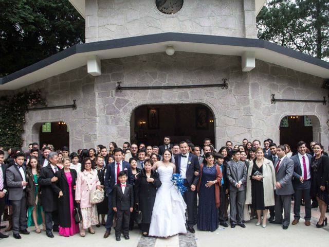 La boda de Javier y Karen en Isidro Fabela, Estado México 215