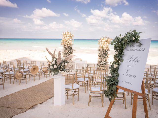 La boda de Zemas y Rebka en Cancún, Quintana Roo 16