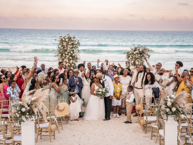 La boda de Zemas y Rebka en Cancún, Quintana Roo 21