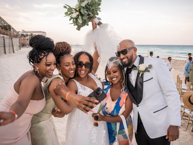 La boda de Zemas y Rebka en Cancún, Quintana Roo 22