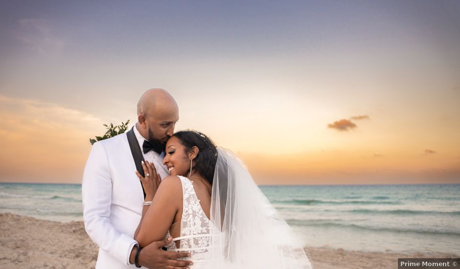 La boda de Zemas y Rebka en Cancún, Quintana Roo