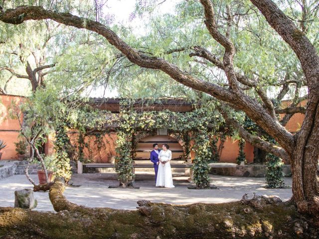 La boda de Rodrigo y Karla en Tepotzotlán, Estado México 5