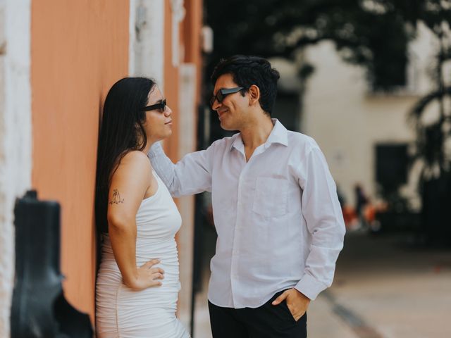 La boda de Andrés y Andrea en Conkal, Yucatán 15