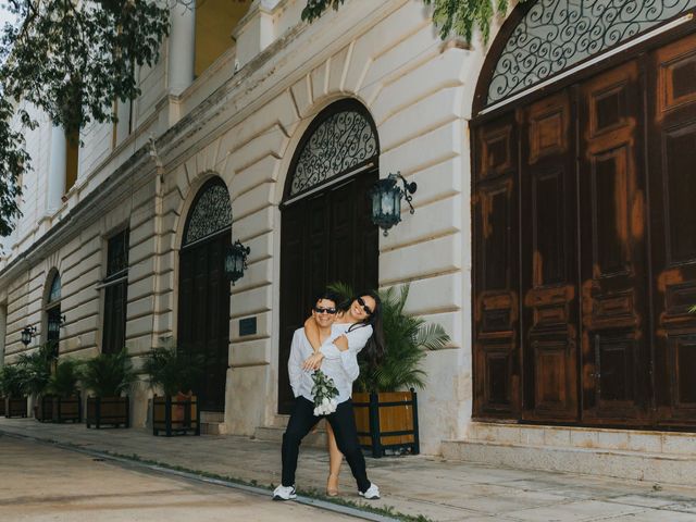 La boda de Andrés y Andrea en Conkal, Yucatán 16