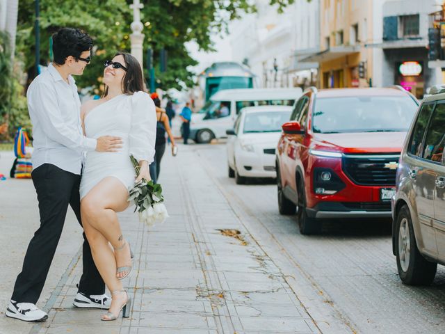 La boda de Andrés y Andrea en Conkal, Yucatán 25