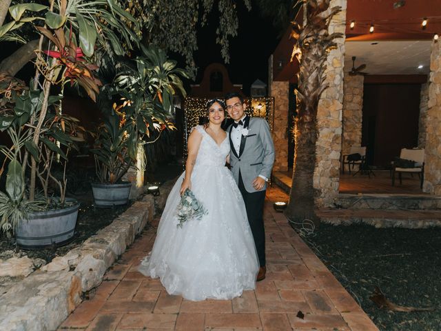 La boda de Andrés y Andrea en Conkal, Yucatán 106