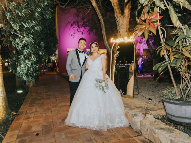 La boda de Andrés y Andrea en Conkal, Yucatán 108