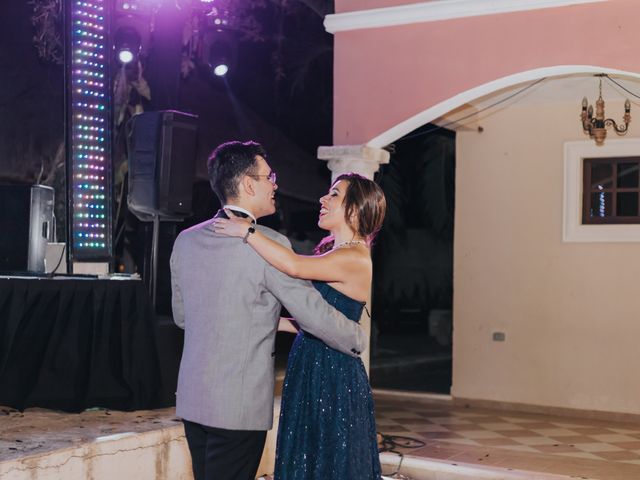 La boda de Andrés y Andrea en Conkal, Yucatán 122