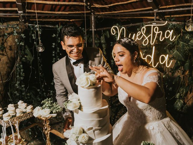 La boda de Andrés y Andrea en Conkal, Yucatán 138