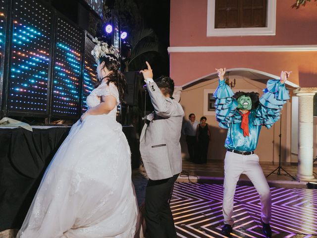 La boda de Andrés y Andrea en Conkal, Yucatán 144