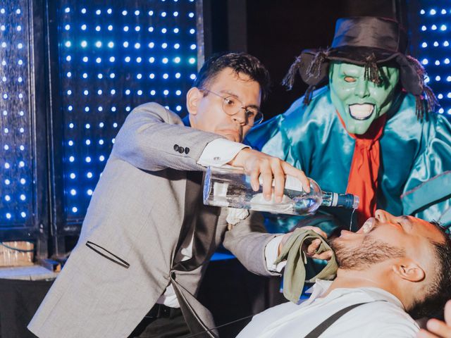 La boda de Andrés y Andrea en Conkal, Yucatán 152