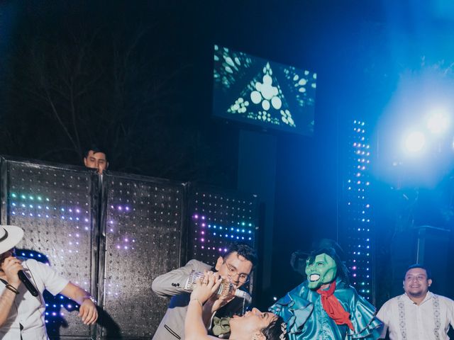 La boda de Andrés y Andrea en Conkal, Yucatán 155