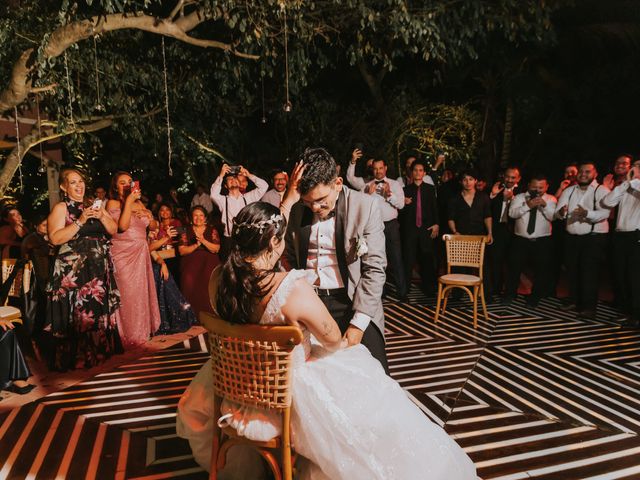 La boda de Andrés y Andrea en Conkal, Yucatán 159