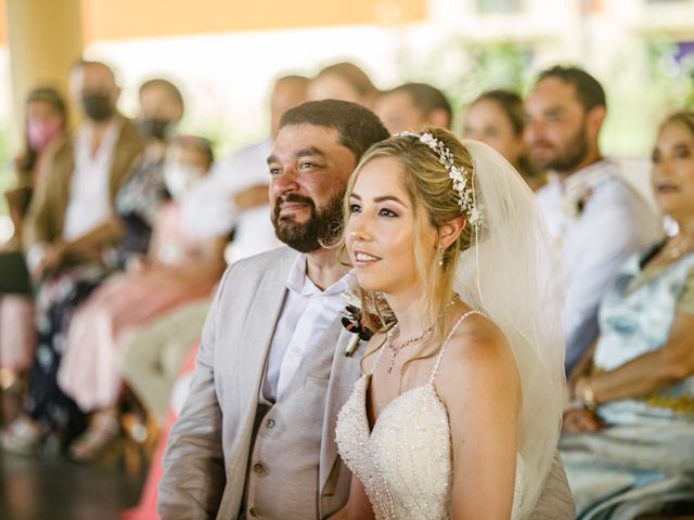La boda de Alberto y Ale en Puerto Aventuras, Quintana Roo 14