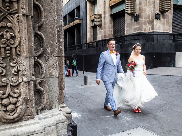 La boda de Armando y Mara en Cuauhtémoc, Ciudad de México 33