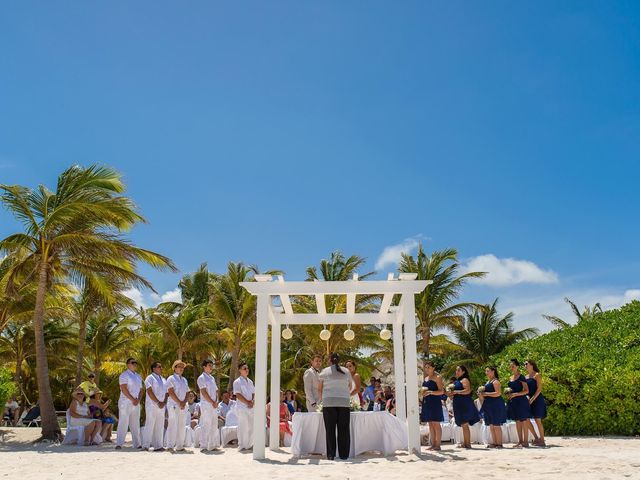 La boda de Valentín y Analy en Playa del Carmen, Quintana Roo 1