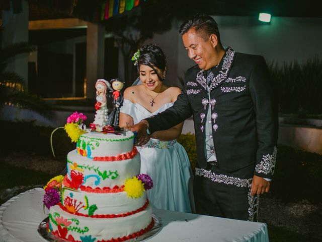 La boda de Osiel y Fany en Jiutepec, Morelos 33
