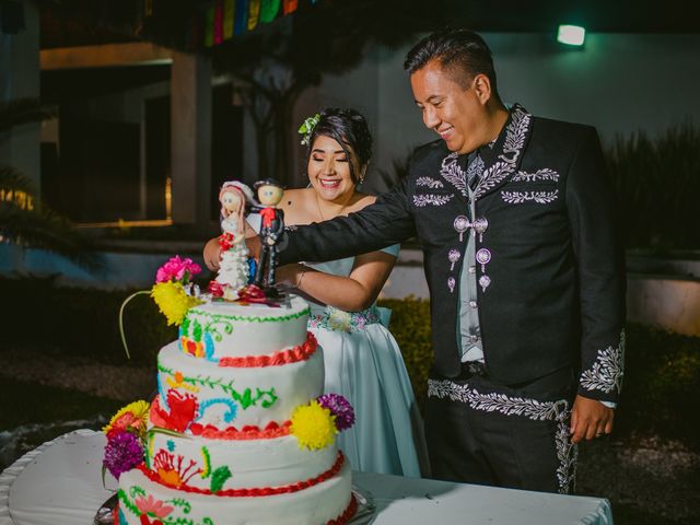 La boda de Osiel y Fany en Jiutepec, Morelos 34