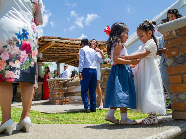 La boda de Héctor y Hefzi en Ixtapan de La Sal, Estado México 1