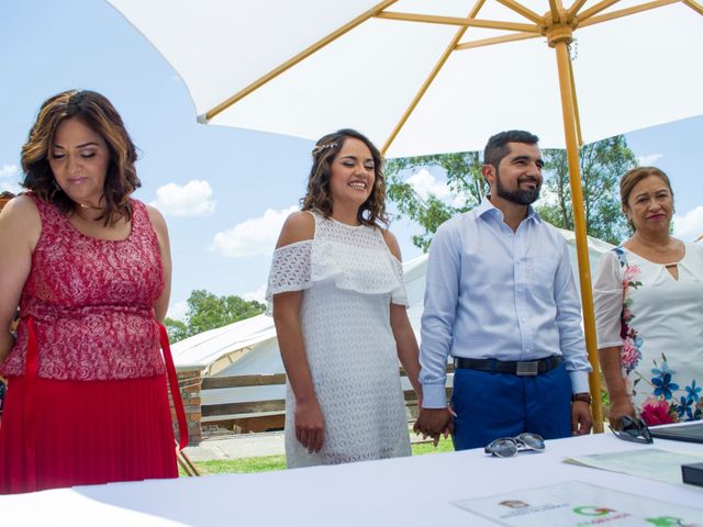 La boda de Héctor y Hefzi en Ixtapan de La Sal, Estado México 17