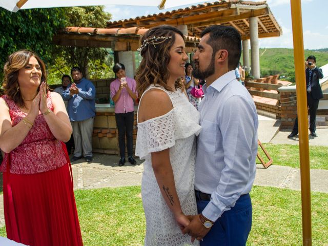 La boda de Héctor y Hefzi en Ixtapan de La Sal, Estado México 19