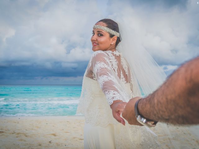 La boda de Jorge y Adrienne en Cancún, Quintana Roo 14