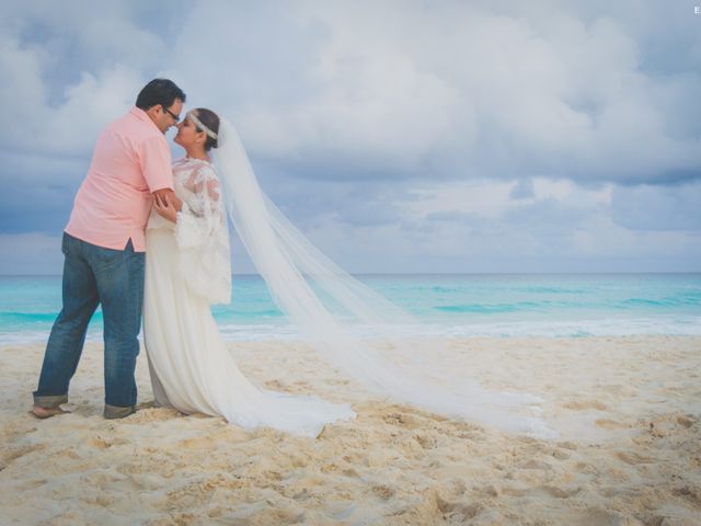 La boda de Jorge y Adrienne en Cancún, Quintana Roo 15