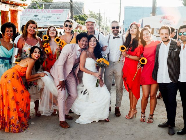 La boda de Luis y Loriana en Holbox, Quintana Roo 44