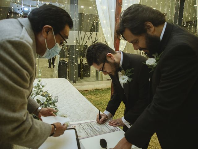 La boda de Fernando y Alejandro en Pachuca, Hidalgo 31