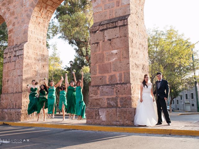 La boda de Julio y Anitzaren en Morelia, Michoacán 10