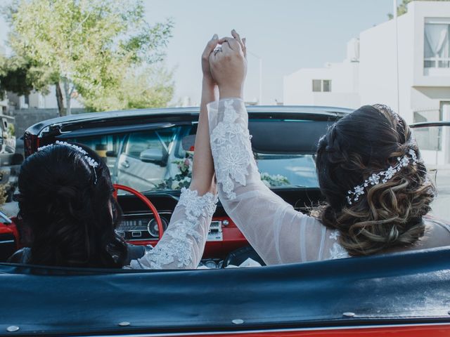 La boda de Carolina y Gabriela en Saltillo, Coahuila 14