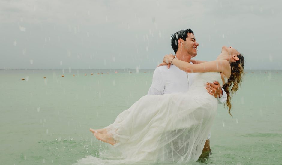 La boda de Eduardo  y Karina en Cancún, Quintana Roo