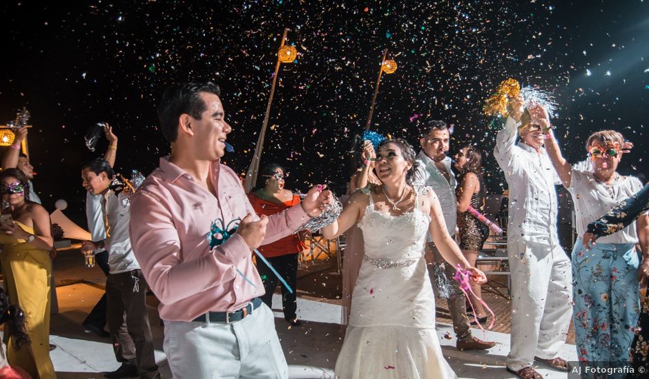 La boda de Octavio y Xochitl en Acapulco, Guerrero