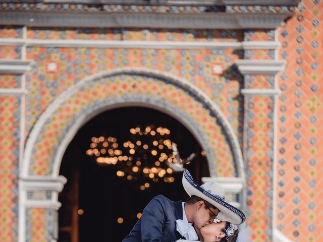 La boda de Felix y Diana en Cholula, Puebla 16