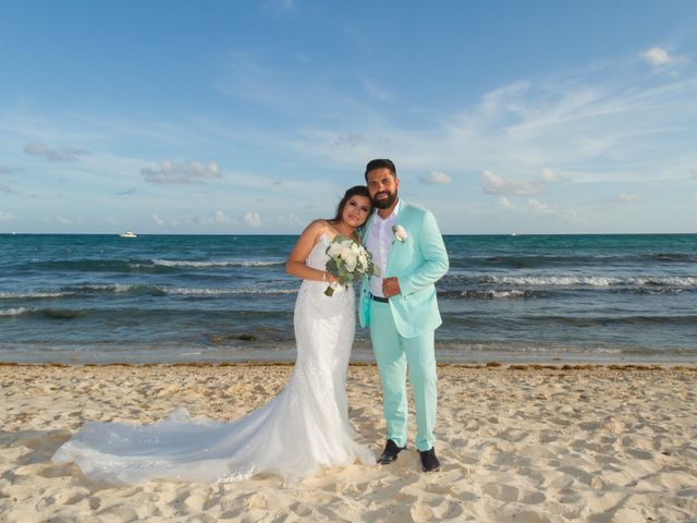 La boda de Víctor y Keiry en Puerto Morelos, Quintana Roo 38
