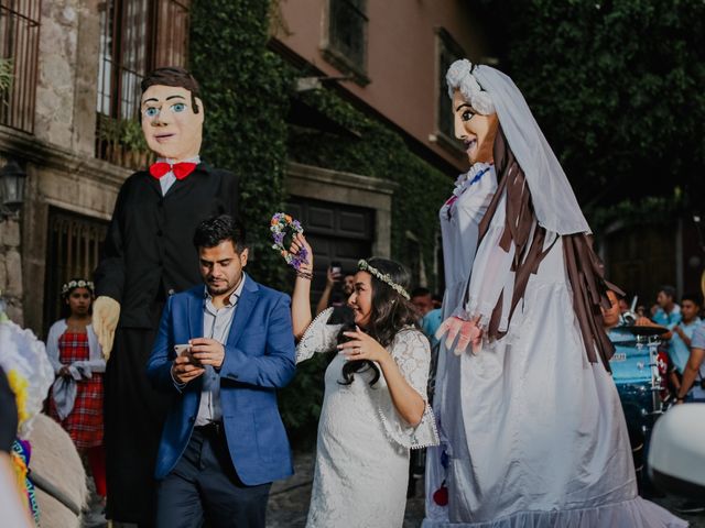 La boda de Abdullah y Adriana en San Miguel de Allende, Guanajuato 17