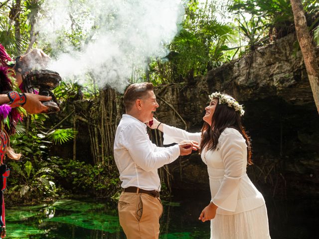 La boda de Juan y Janett en Puerto Aventuras, Quintana Roo 8