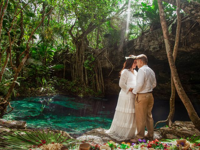 La boda de Juan y Janett en Puerto Aventuras, Quintana Roo 10