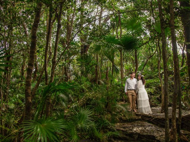 La boda de Juan y Janett en Puerto Aventuras, Quintana Roo 11