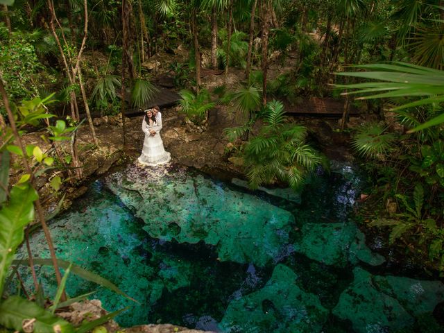 La boda de Juan y Janett en Puerto Aventuras, Quintana Roo 12