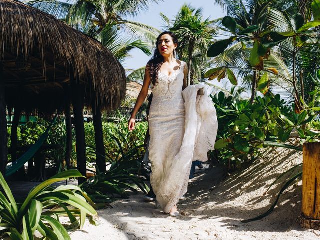 La boda de Kieran y Alejandra en Tulum, Quintana Roo 17