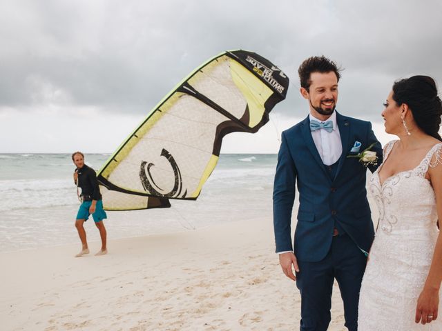 La boda de Kieran y Alejandra en Tulum, Quintana Roo 34