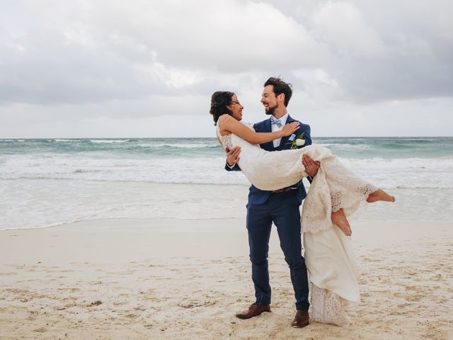 La boda de Kieran y Alejandra en Tulum, Quintana Roo 35